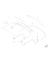 Spoiler Hardtop'u gruntowany - 54217076385