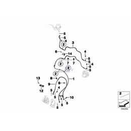 Zesp. przew. ham. obiegu ster. przedn. - 34328537727
