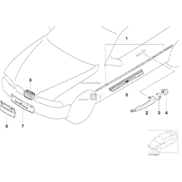 Oryginał BMW - 51130008748