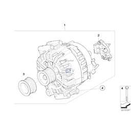 Regulator napięcia BMW E70 E71 X5 X6 - 12317603775