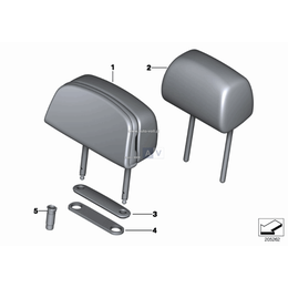 Zagłówek podst., skóra - 52207236091