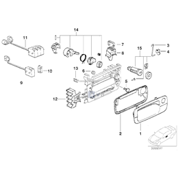 Mikroprzełącznik mech. otw. drzwi - 61311383199