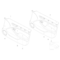 Tapic. drzwi przednia lewa / Pod. pow. - 51418009073
