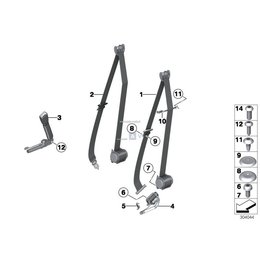 Oryginał BMW - 72117355257