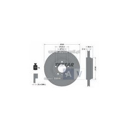 TARCZA HAM. BMW T. E46 98-