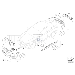 Tylny spoiler, tylko w połączeniu z - 51710432166