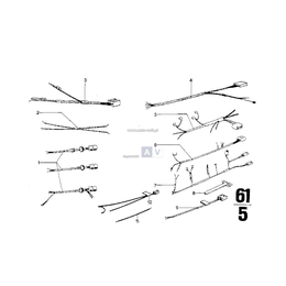 Wiązka przewodów - 61121355250