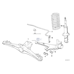 Oryginał BMW - 33321124216