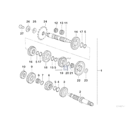 Łożysko igiełkowe - 23007700162