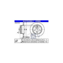 TARCZA HAM. BMW T. 3 1,6-2,5 90-05