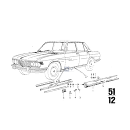Śruba mont. - 51131807673