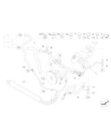 Przewód powrotny, active steering - 32416764775