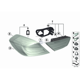 Oryginał BMW - 63217210580