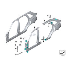 Oryginał BMW - 41217374426