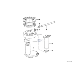 Oryginał BMW - 16142294345