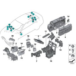Oryginał BMW - 61149339823
