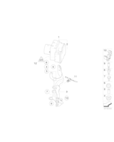 Obudowa gniazda, tylko w połączeniu z - 61136977922