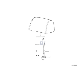 Zagłówek, materiał - 52208203656