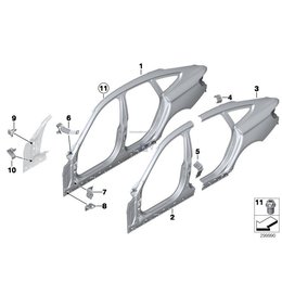 Oryginał BMW - 41007334012