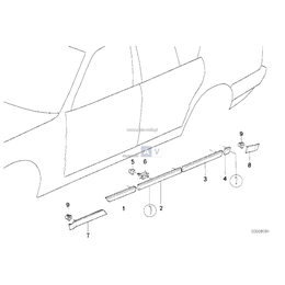 Osłona lewa - 51131978195