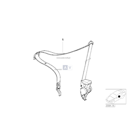 Oryginał BMW - 72118200854