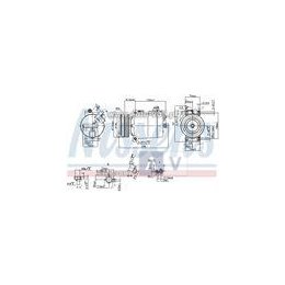 KOMPRESOR KLIMATYZACJI BMW 3 E90-E91-E92-E93 (05-), BMW X3 E83 (04-)
