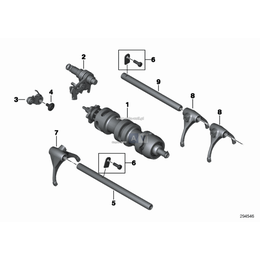 Widełki zmiany biegów 3. do 6. - 23007721495
