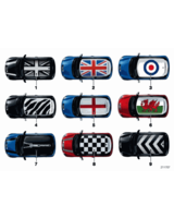 Full Chequered, roof decal - 51142166442