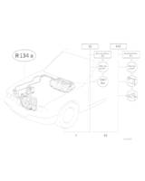 Wiązka przewodów elektr. klimatyzacji - 61128350638