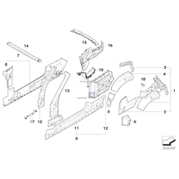 Listwa progu, lewa - 41217193255