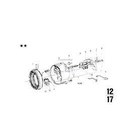 Obudowa tylna - 12311350339
