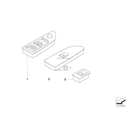 Przeł. podn. szyby od strony kierow. - 61319132073