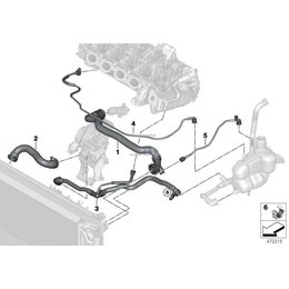 Oryginał BMW - 17128593800