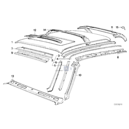 Podszybie Konstrukcja ramowa BMW E30 316 318 320 323 325 - 41321913778