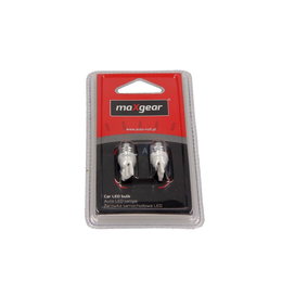 ŻARÓWKA LED 12V/5W (CAŁOSZKLANA) BIAŁA BLISTER 2 SZT !!!!LED!!!!