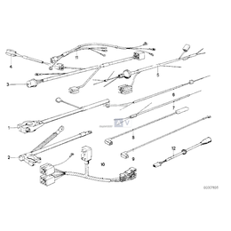 Kabel plus akumulatora - 61121364842