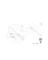 Nakładka pedału - 35214440113