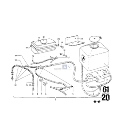 Zbiornik płynu - 61671357814