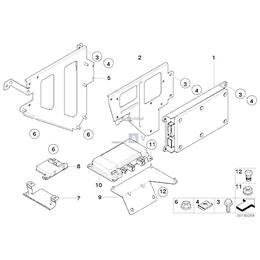 Uchwyt Telematics Control Unit - 84136924948