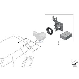 Oryginał BMW - 66202408603