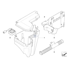 Dolna część skrzynki elektrycznej - 12907831657