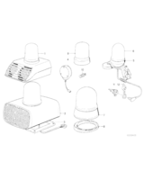 Lampa sygnalizacyjna niebieska - 63171354723