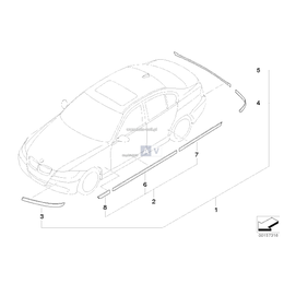 Oryginał BMW - 51117140715