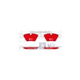 KLOCKI HAM. BMW P. 3/5/X1/Z4 04- DTEC COTEC