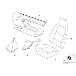 Element tapicer. siedziska z kedrą - 52108013235