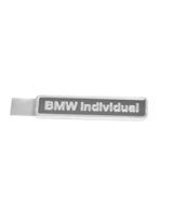 Emblemat BMW Individual BMW E46 E53 E60 E61 E63 E65 E70 E85 X4 E90 E91 F01 F07 F10 F11 F12 F30 F36 - 36137897226