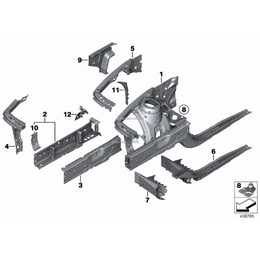 Oryginał BMW - 41008063225