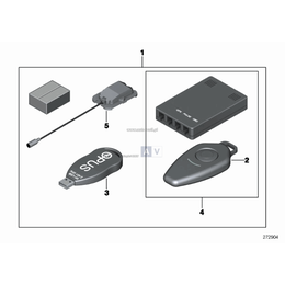 Antena GPS - 65900435380