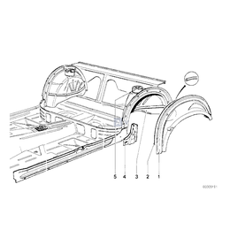 Wnęka koła, tylna prawa - 41141816316