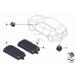 Oryginał BMW - 66539259356